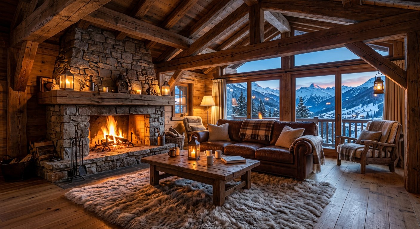interior_chalet Дизайн интерьера в стиле шале в Кирове | Студия ПРОФИ-ДИЗАЙН
