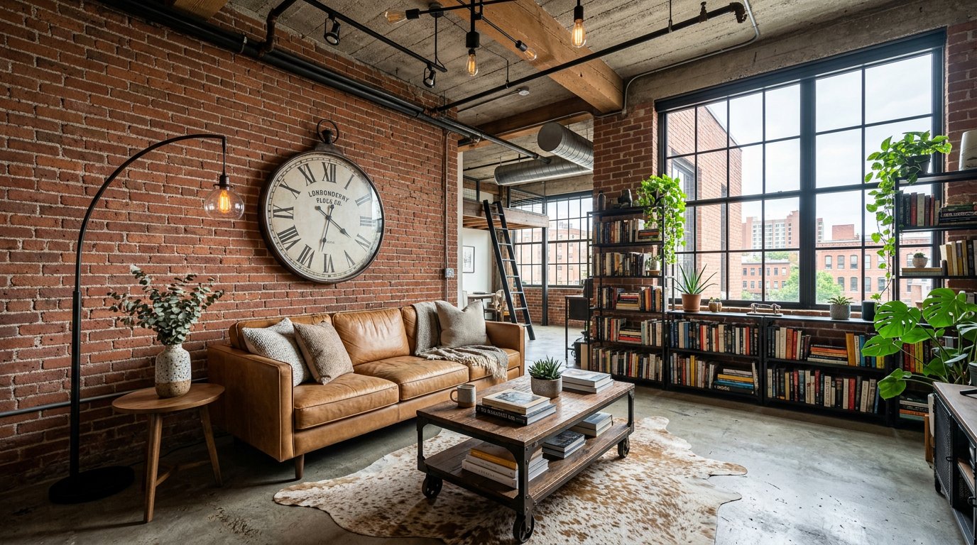 interior_loft Дизайн интерьера в стиле лофт в Кирове | Студия ПРОФИ-ДИЗАЙН