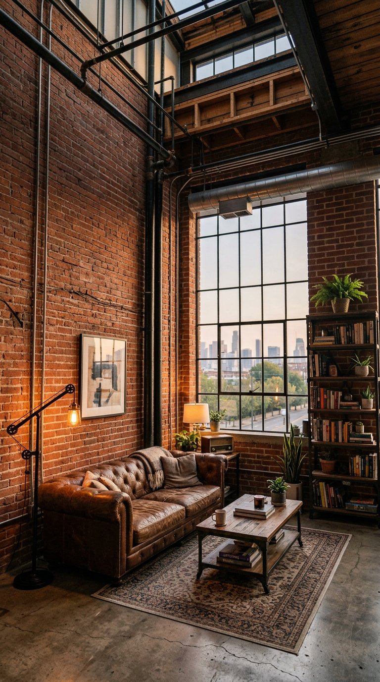 mobile_loft Дизайн интерьера в стиле лофт в Кирове | Студия ПРОФИ-ДИЗАЙН
